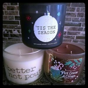 Bath and Body Works candles